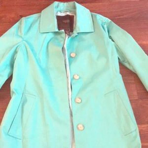 Coach Tiffany Blue Raincoat